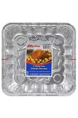 Picture of Jiffy Foil Poultry Pan 2 Ct