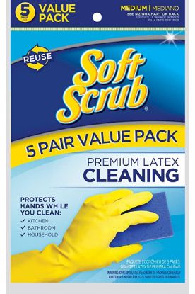 Picture of Soft Scrub Premium Reusable Latex Medium 1 Pc