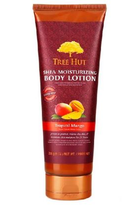 Picture of Tree Hut Shea Moisturizing Body Lotion Tropical Mango 9 Oz