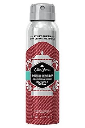 Picture of Old Spice Invisible Spray Deodorant Pure Sport 3.80 Oz