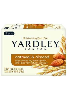 Picture of Yardley Oatmeal & Almond Soap 2 Bars 8.5 Oz