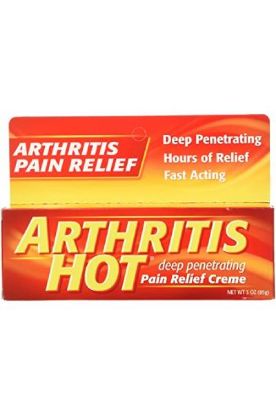 Picture of Arthritis Hot Deep Penetrating Arthritis Pain Relief Creme 3 Oz