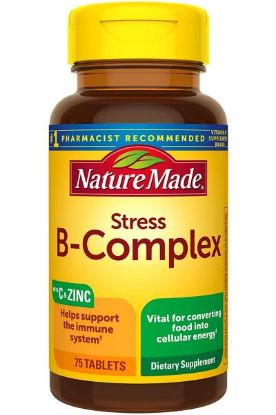 Picture of Nature Made Stress B Complex W/Zinc & Vit C Tablets 75 Ct