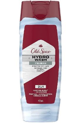 Picture of Old Spice Hydro-Wash Steel Courage Body Wash 16 Oz