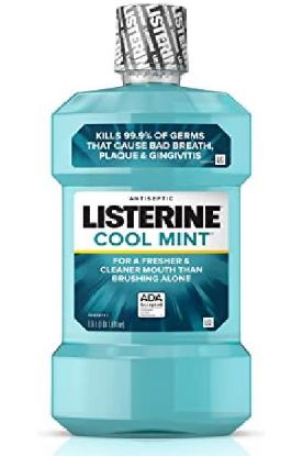 Picture of Listerine Cool Mint Mouthwash 33.8 Oz
