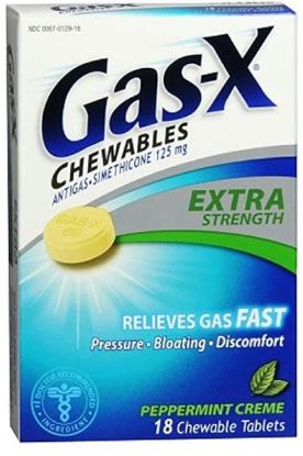 Picture of Gas X X-Strength Peppermint 18 Ct