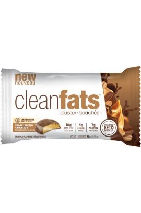 Picture of Nutraphase Clean Fats Cluster Peanut Butter Chocolate Bar 42 Grams