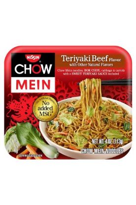 Picture of Nissin Chow Mein Premium Teriyaki Beef Flavour 4.30 Oz