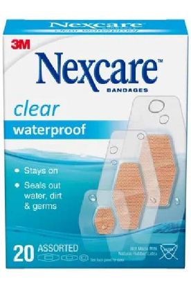 Picture of 3m Waterproof Asstd Adh Bandages 20 Ct