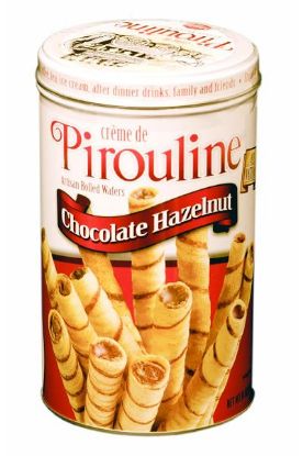 Picture of Pirouline Chocolate Hazelnut Filled Rolled Wafers 92 Grams