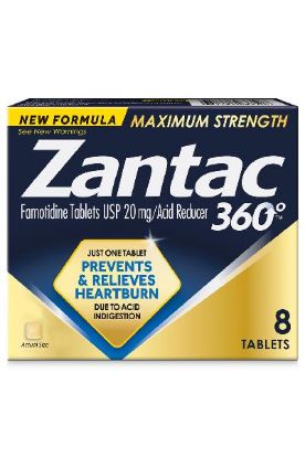 Picture of Zantac 360 Blister 8 Ct