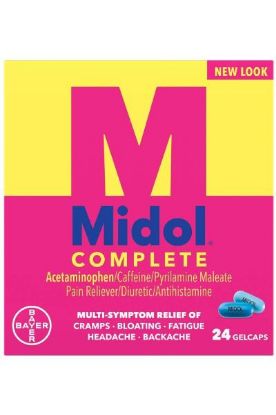 Picture of Midol Complete Maximum Strength Menstrual Caplets 16 Ct