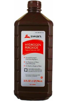 Picture of Swan Hydrogen Peroxide 3% 32 Oz