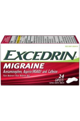 Picture of Excedrin Migraine Pain Relief Caplets 24 Ct