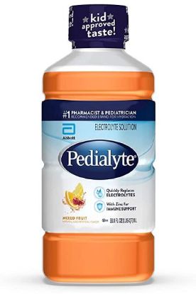 Picture of Pedialyte Electrolyte Solution Liquid - Mixed Berry 1 Lt