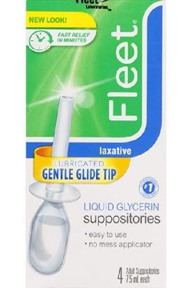 Picture of Fleet Liquid Glycerin Suppository 4 Ct