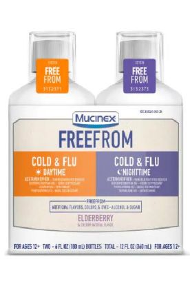 Picture of Mucinex Free From Cold And Flu Nightime 6 Oz 6 Oz