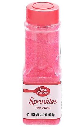 Picture of Betty Crocker Pink Sugar Sprinkles 2.25 Oz