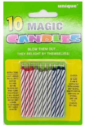 Picture of Unique Multi Magic Candle 1 Ct