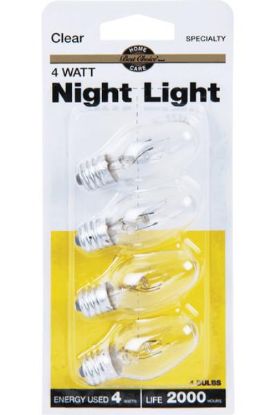 Picture of Best Choice Clr 4 Watt Night Light Bulbs 4 Ct