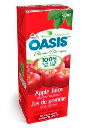 Picture of Oasis Apple Juice Tetra Pack 200 Ml