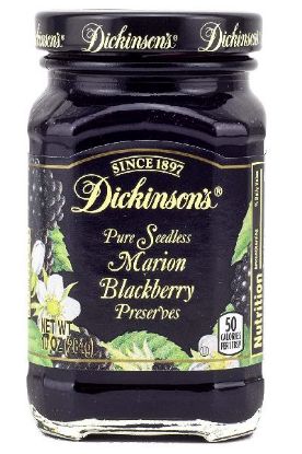 Picture of Dickinson Blackberry Preserves 10 Oz