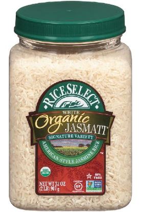 Picture of Rice Select Organic Jasmati 32 Oz