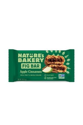 Picture of Apple Cinnamon Fig Bar Natures Bakery 2 Oz