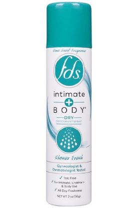 Picture of Fds Shower Fresh Dry Body Deodorant Spray 2 Oz
