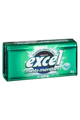 Picture of Wrigley/'s Excel Mints Spearmints Tin 34 Grams