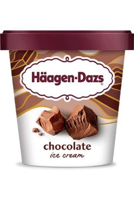 Picture of Haagen Dazs Chocolate Ice Cream 0.5 Gal