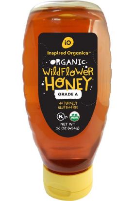 Picture of Inspired Organics Organic Wildflower Honey 16 Oz
