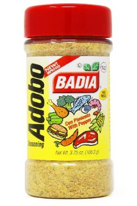 Picture of Badia Adobo Seasoning With Pepper 3.75 Oz