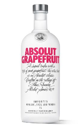 Picture of Absolut Grapefruit Vodka 1 Liter