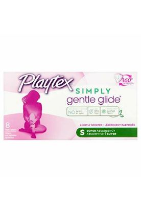 Picture of Playtex Simply Gentle Glide Super 8 Ct