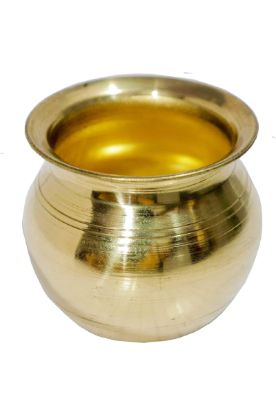 Picture of Kalash With Pipe Brass 2 Number 1 Pc