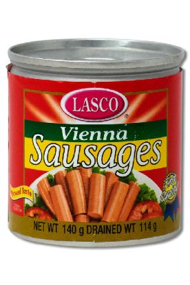 Picture of Lasco Chicken Vienna Sausages 140 Gm