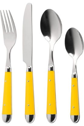 Picture of Premier Yellow Cutlery 24 Ct