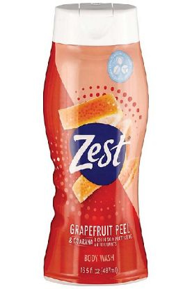 Picture of Zest Grapefruit & Guarana Peel Body Wash 13.5 Oz