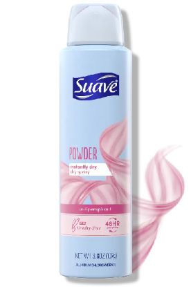 Picture of Suave Instantly Dry Spray Powder 3.8 Oz