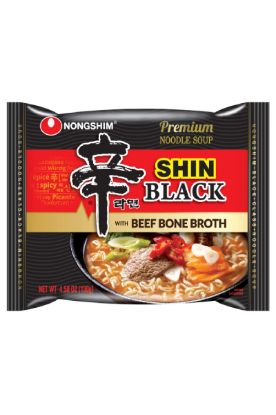 Picture of Nong Shim Shin Black Ramyun Noodles 4.58 Oz