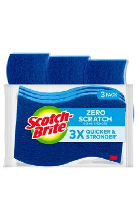 Picture of Scotch Brite Non Scratch Scrub Sponge 2 Ct
