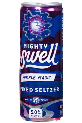 Picture of Mighty Swell Purple Magic Spiked Seltzer 355 Ml