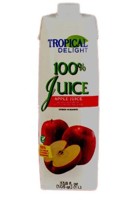 Picture of Tropical Delight 100% Apple Juice 1 Litre