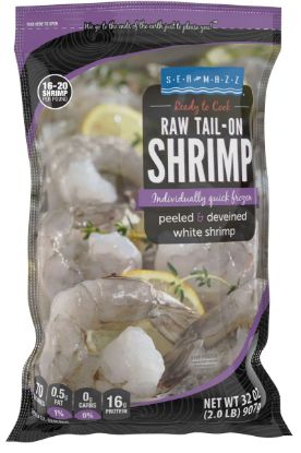Picture of Seamazz Raw Tail On Shrimps 16/20 32 Oz