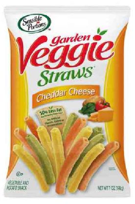 Picture of Sensible Portions Garden Veggie Straw Cheddar Flavor 120 Gm