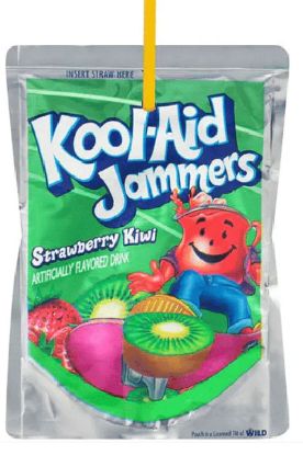 Picture of Kool Aid Jammers Kiwi Strawberry Juice 180 Ml