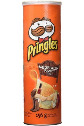 Picture of Pringles Buffalo Ranch Flavour Chips 156 Gm