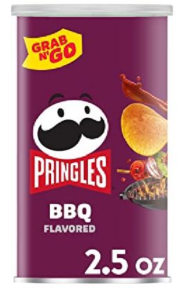 Picture of Pringles Bbq Grab & Go Flavour Chips 68 Gm