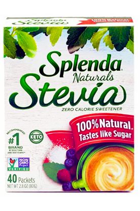 Picture of Splenda Stevia No Calorie Sweetener 40 Ct